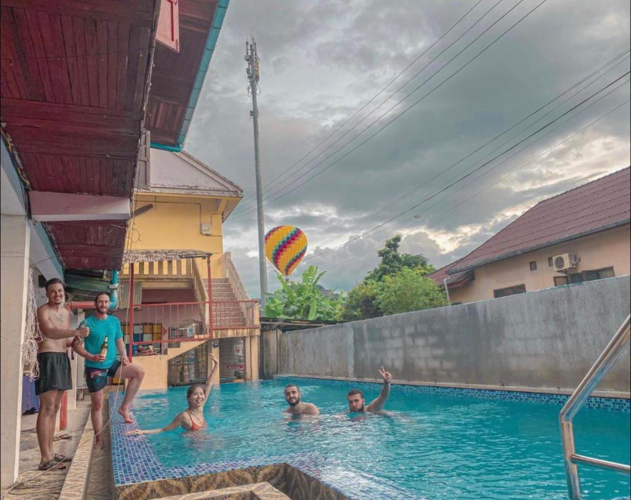 Golden Dragon House Vang Vieng Exterior foto